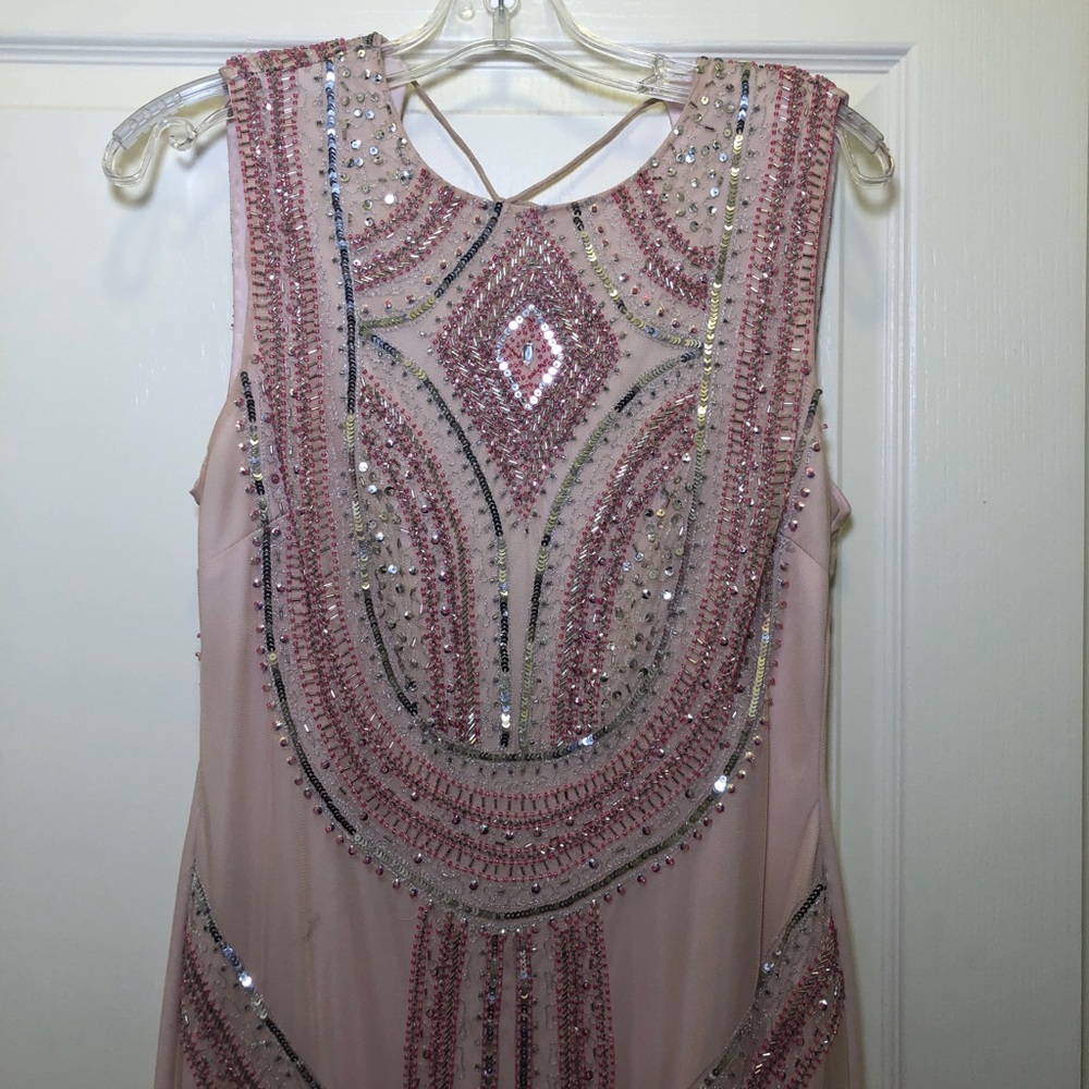 Blush Dress 1920s inspired